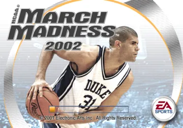 NCAA March Madness 2002 screen shot title